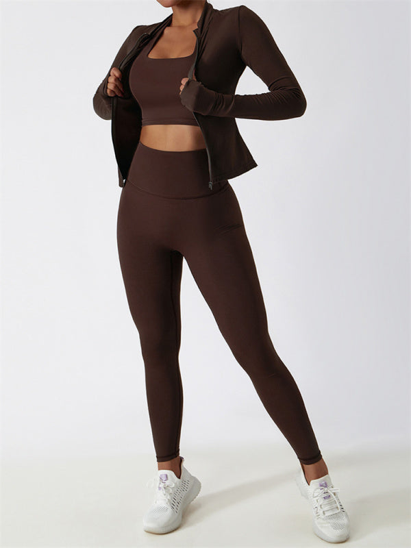 Open-Front Seamless Sculpting Performance Jacket