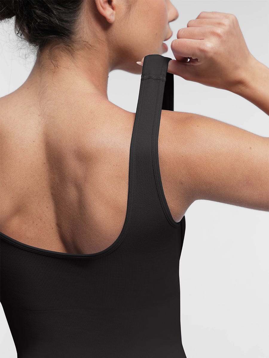 Seamless Sculpting Full-Length Jumpsuit with Scoop Back