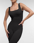 Seamless Sculpting Full-Length Jumpsuit with Scoop Back