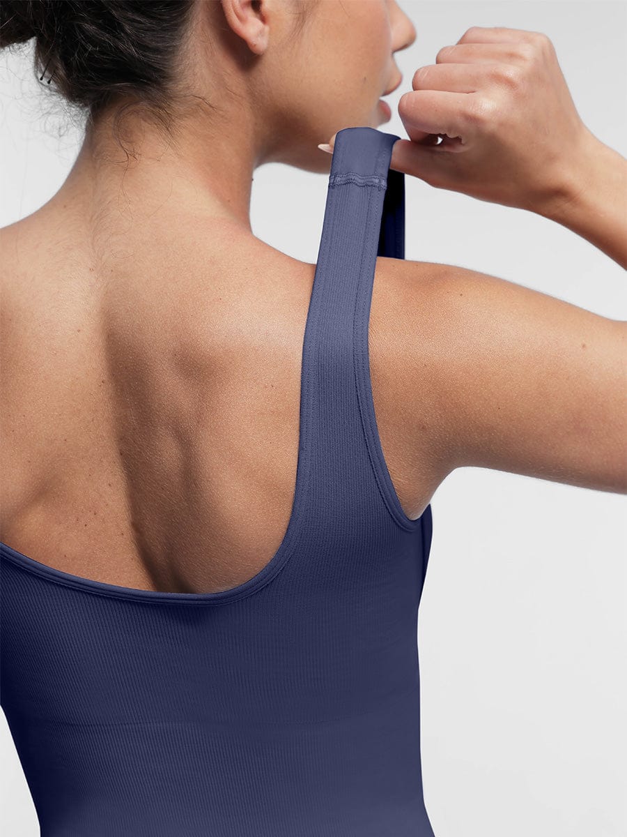 Seamless Sculpting Full-Length Jumpsuit with Scoop Back