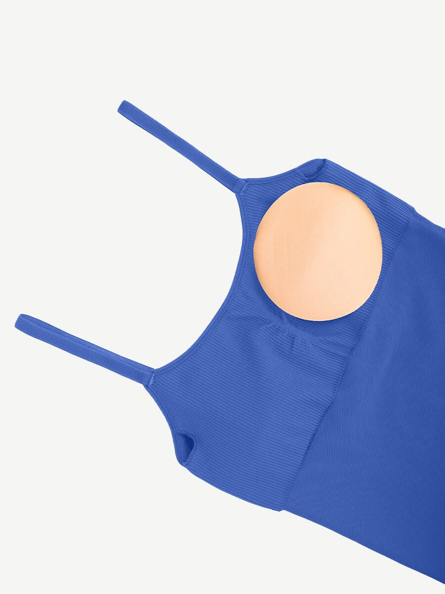 Seamless Sculpting Full-Length Jumpsuit with Adjustable Straps