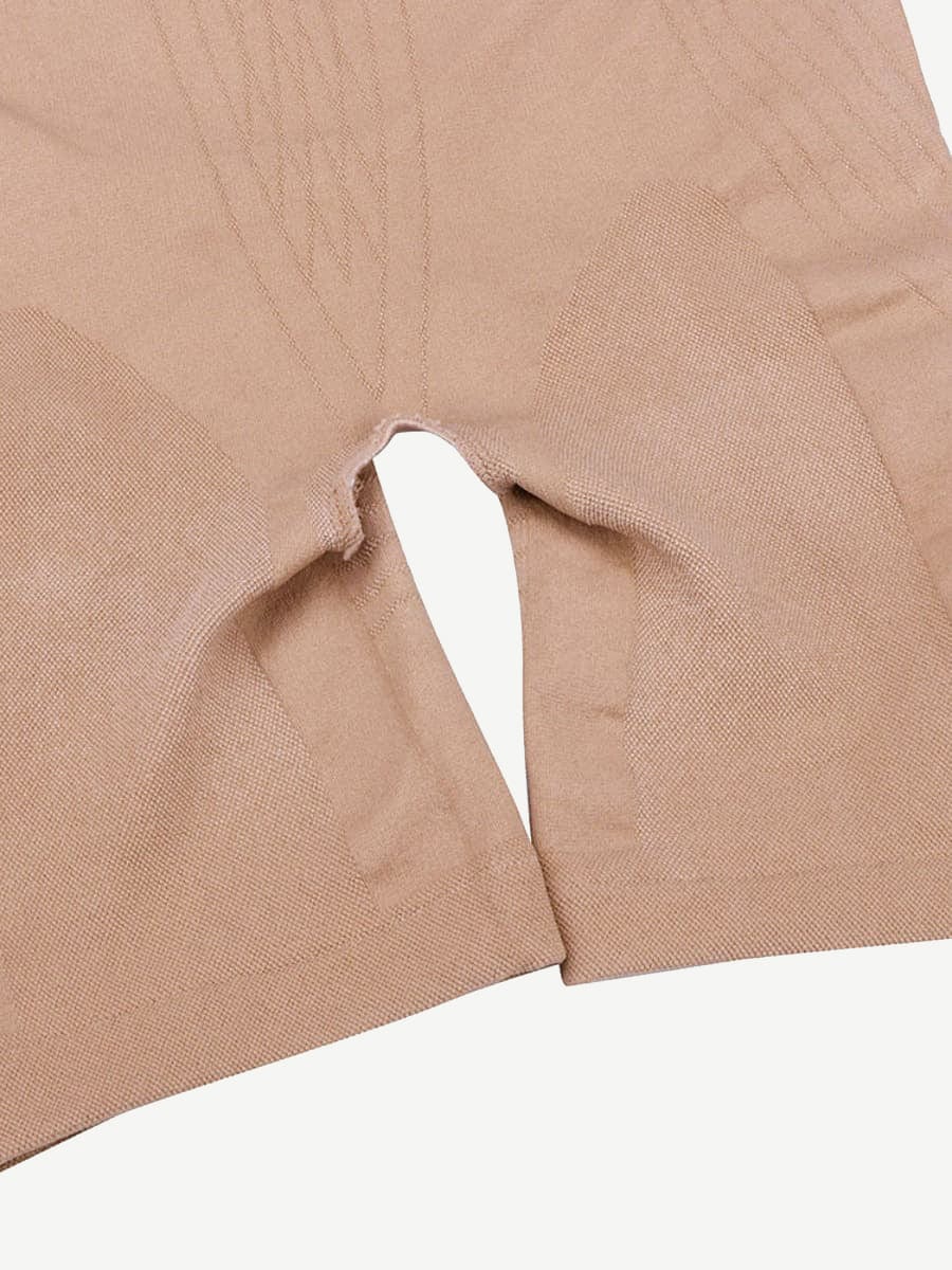 High-Waist Sculpting Short Shapewear with Adjustable Straps