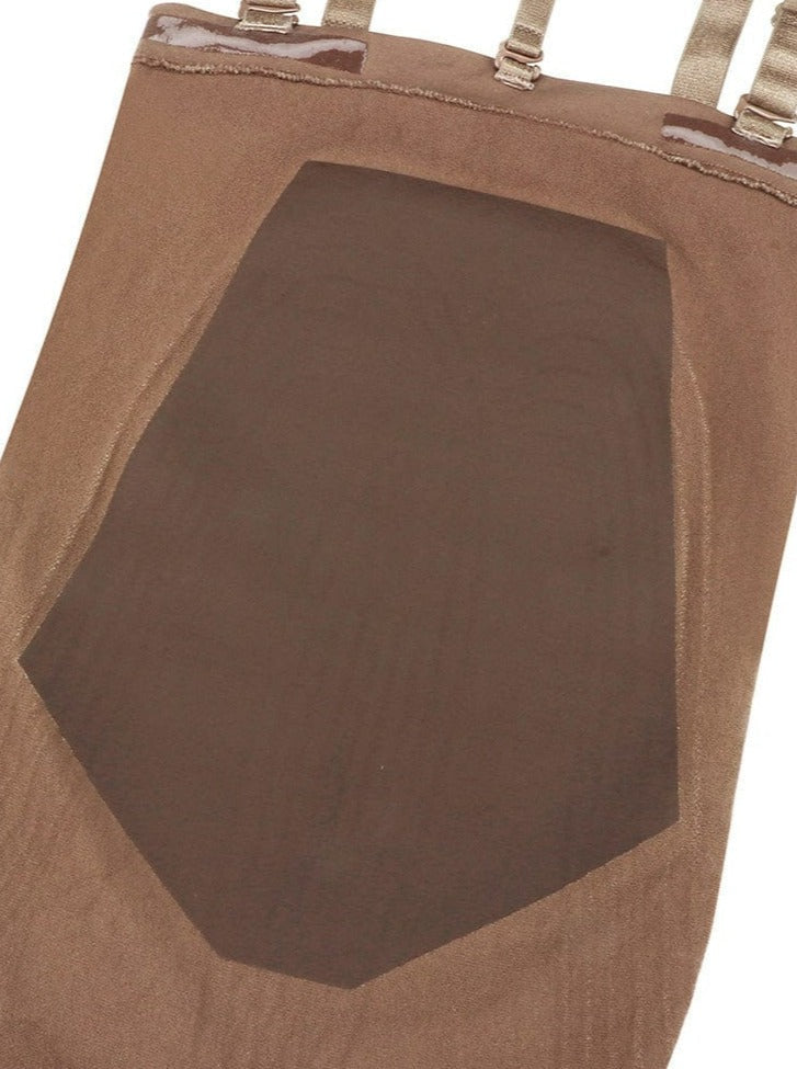 High-Waist Sculpting Short Shapewear with Adjustable Straps