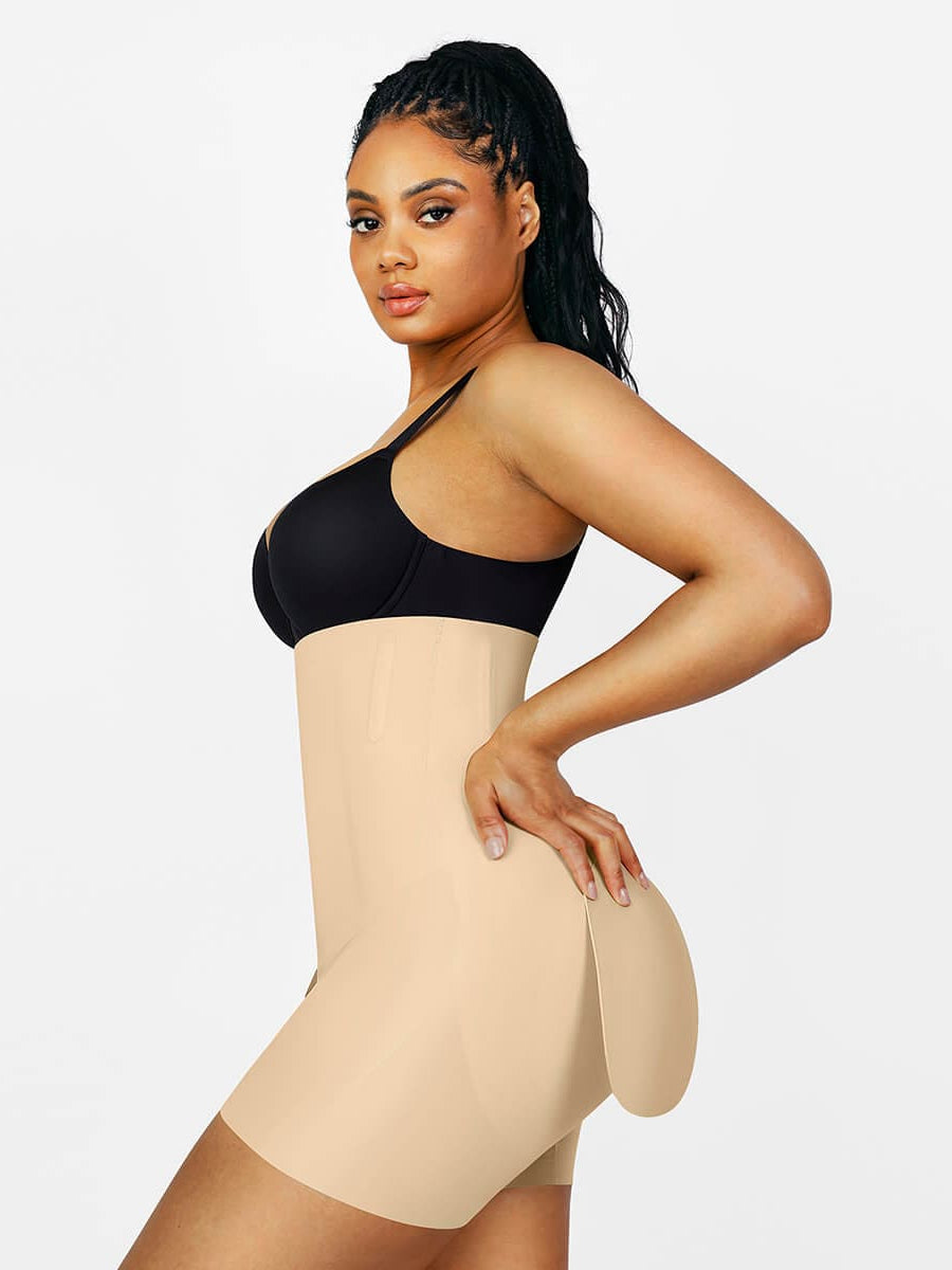 Ultra-Smooth High-Waist Sculpting Shapewear Shorts