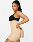 Ultra-Smooth High-Waist Sculpting Shapewear Shorts