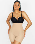 Ultra-Smooth High-Waist Sculpting Shapewear Shorts