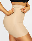 Ultra-Smooth High-Waist Sculpting Shapewear Shorts