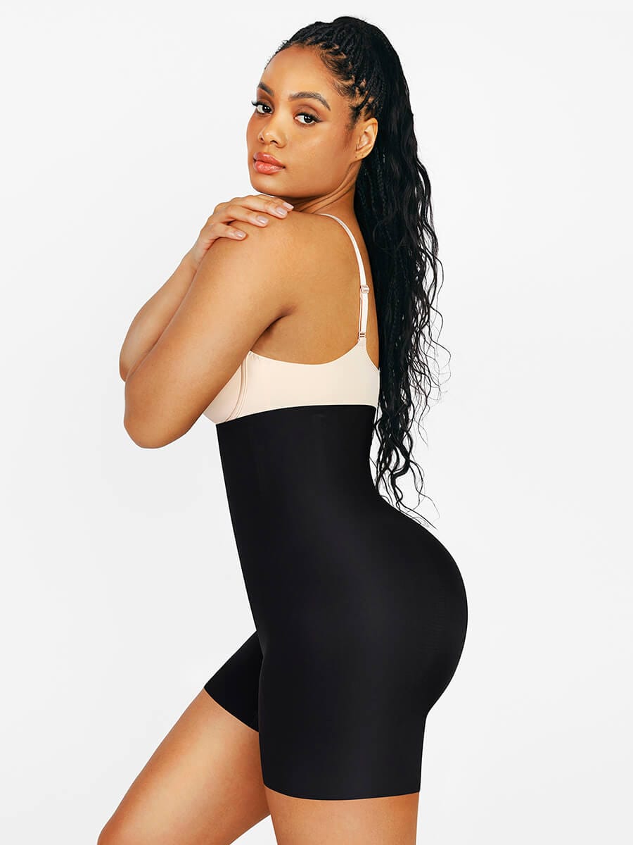 Seamless Butt-Lifting High-Waist Shapewear Shorts