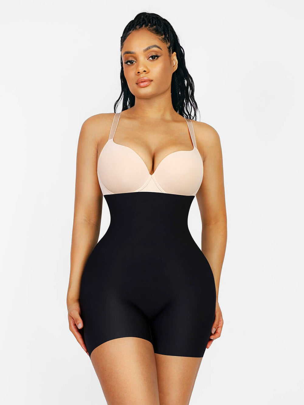 Seamless Butt-Lifting High-Waist Shapewear Shorts