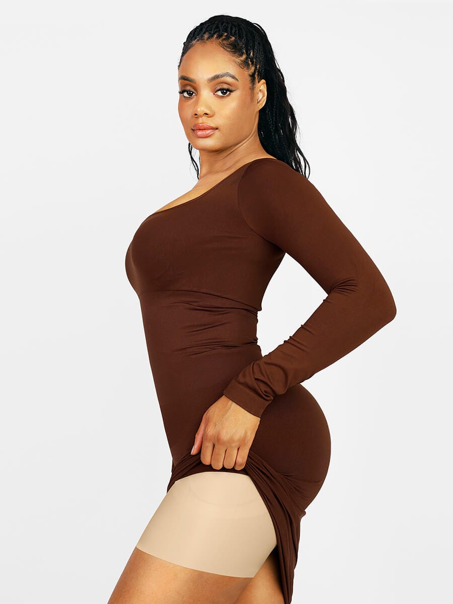 Seamless Butt-Lifting High-Waist Shapewear Shorts