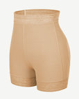 Lace-Trim Lift-Enhancing High-Waist Shapewear Shorts