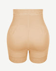 Lace-Trim Lift-Enhancing High-Waist Shapewear Shorts