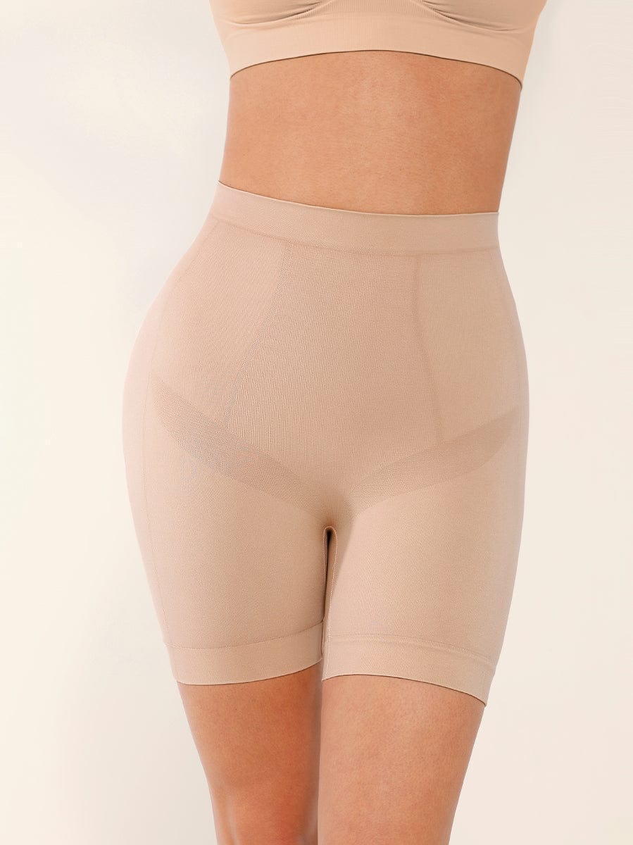 Seamless Body-Smoothing High-Waist Shapewear Shorts