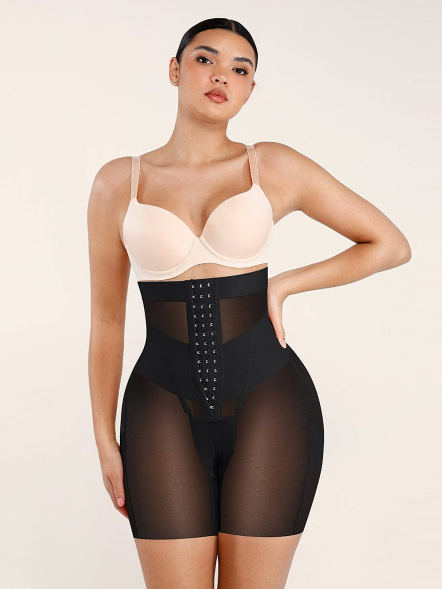 Firm-Control High-Waist Sculpting Shapewear Shorts