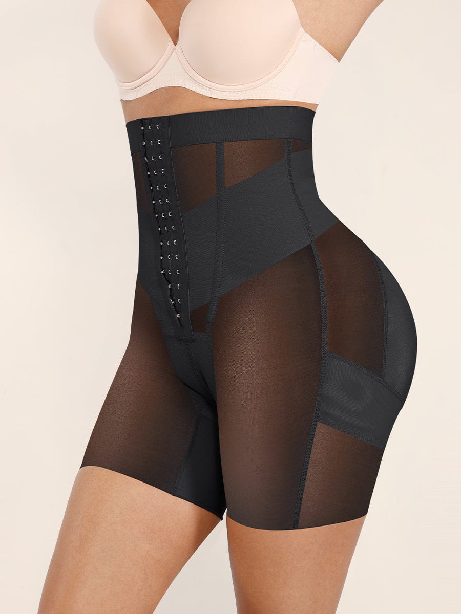Firm-Control High-Waist Sculpting Shapewear Shorts