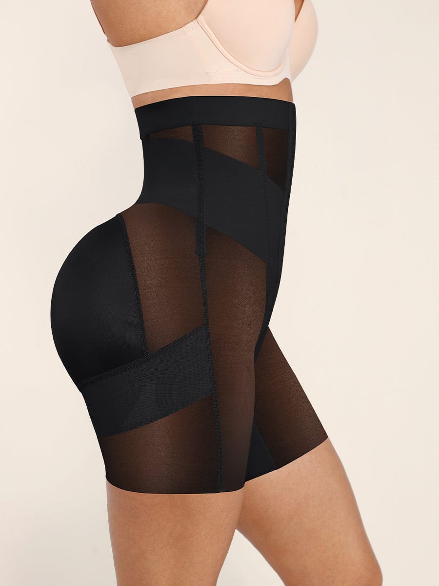 Firm-Control High-Waist Sculpting Shapewear Shorts