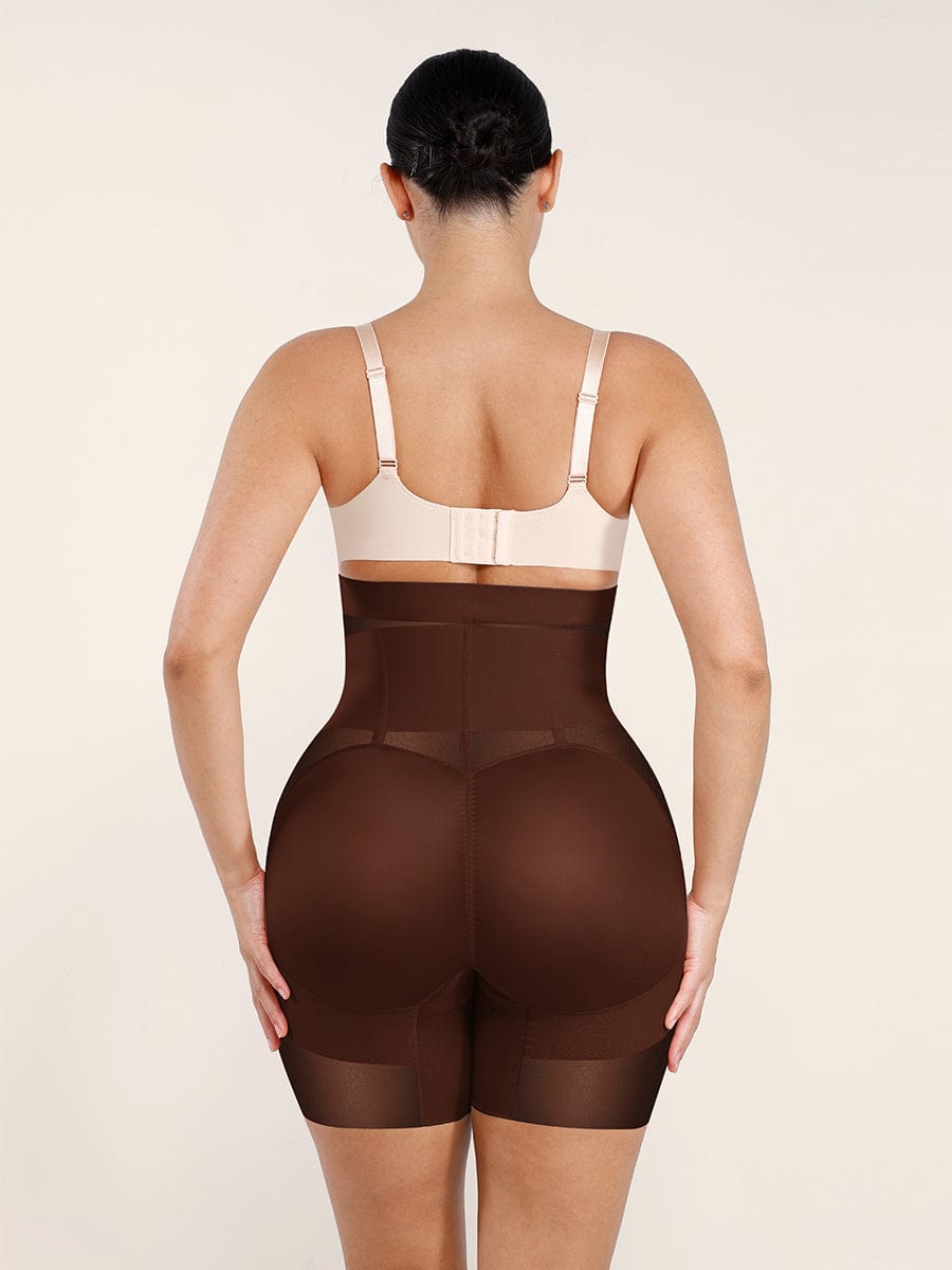 Firm-Control High-Waist Sculpting Shapewear Shorts