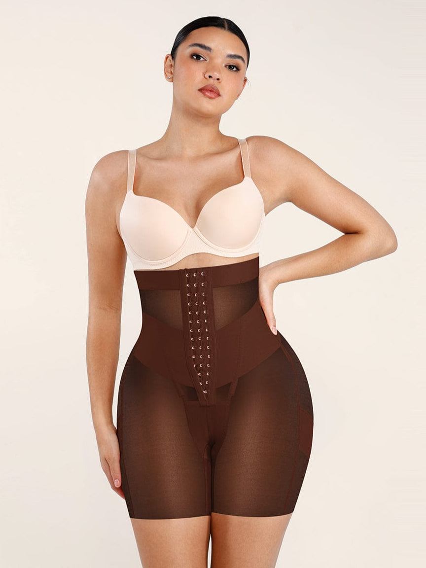 Firm-Control High-Waist Sculpting Shapewear Shorts