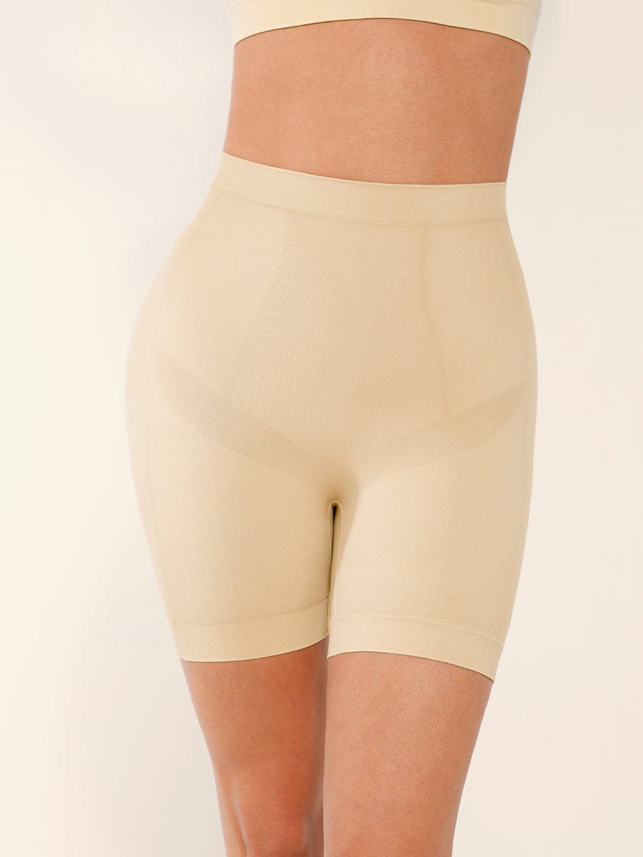 Seamless Body-Smoothing High-Waist Shapewear Shorts