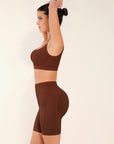 Seamless Body-Smoothing High-Waist Shapewear Shorts