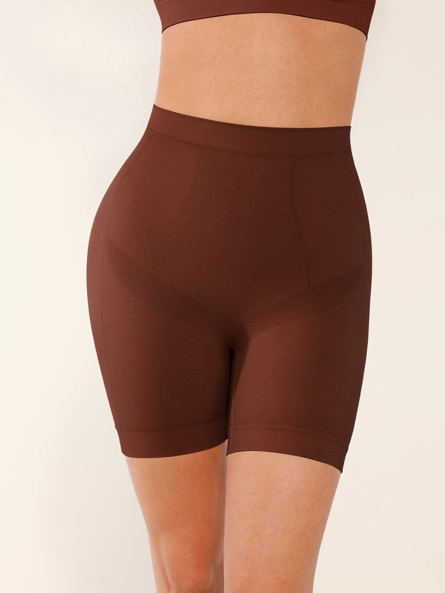 Seamless Body-Smoothing High-Waist Shapewear Shorts