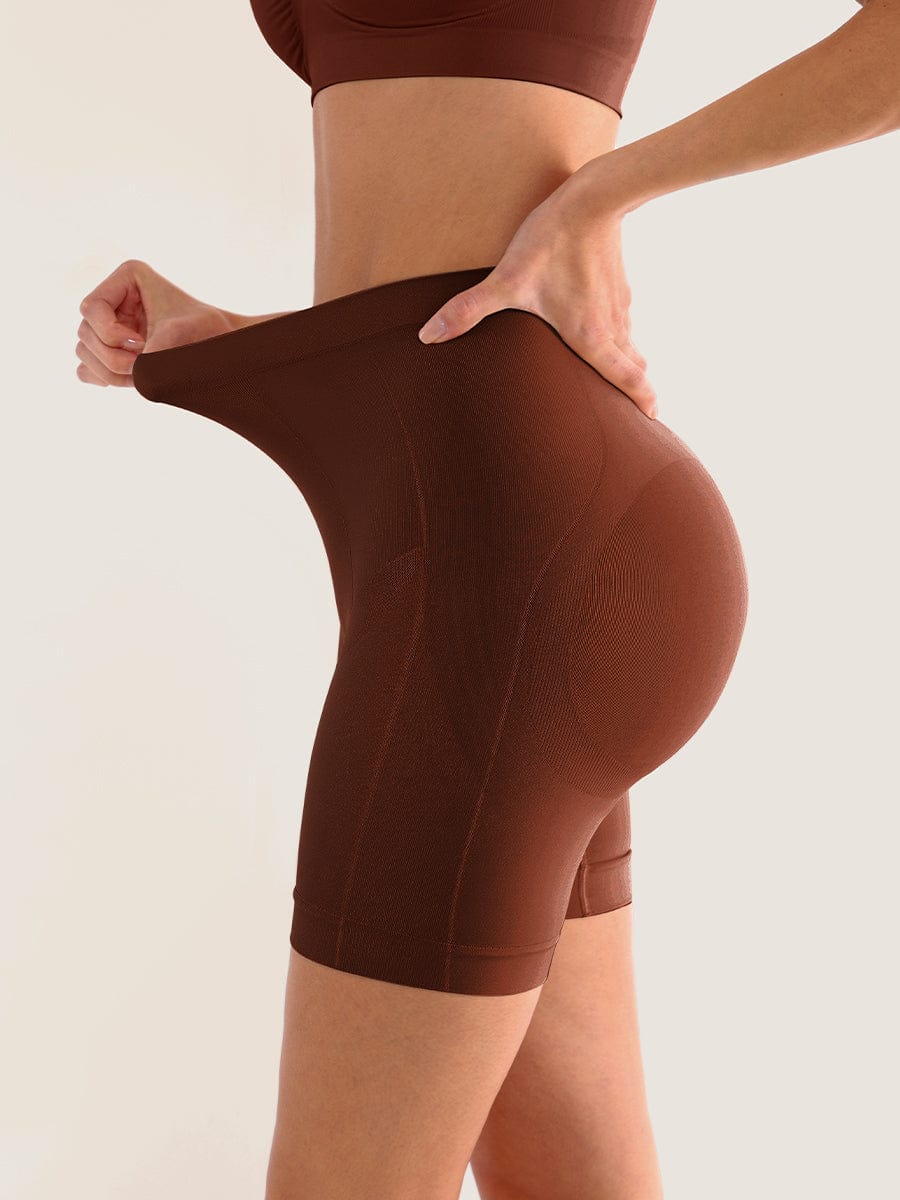 Seamless Body-Smoothing High-Waist Shapewear Shorts