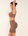 Seamless Body-Smoothing High-Waist Shapewear Shorts