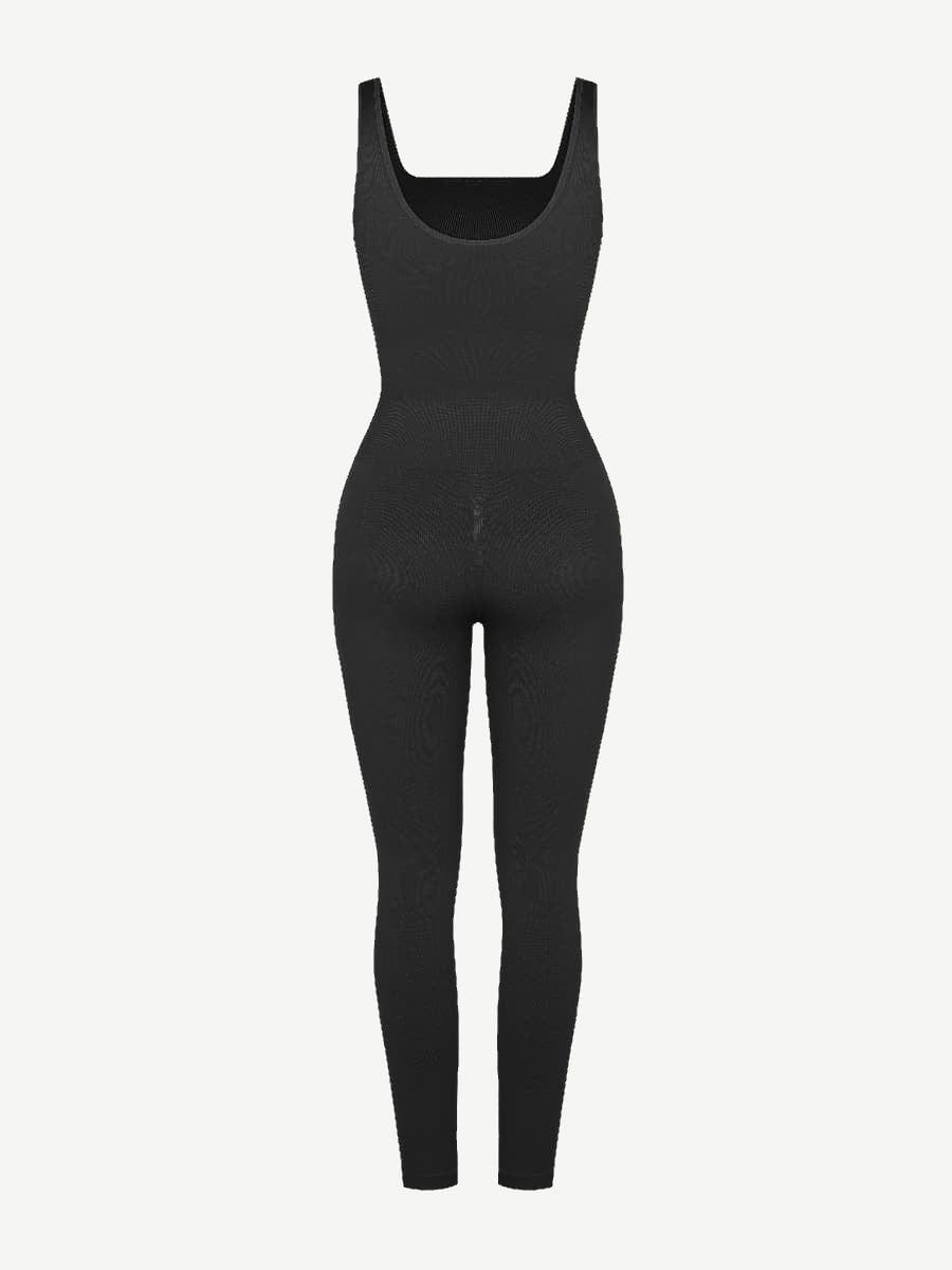 Seamless Sculpting Full-Length Jumpsuit with Scoop Back