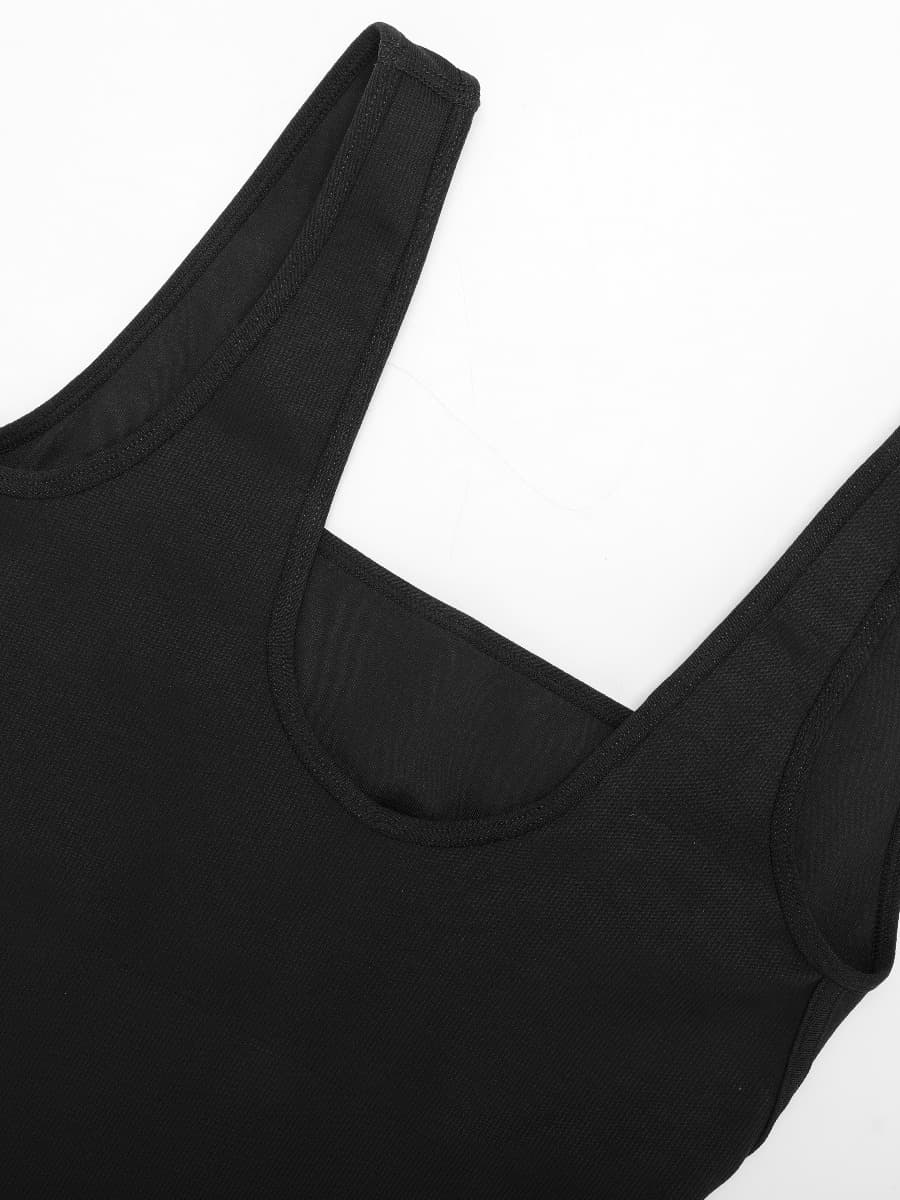 Seamless Sculpting Sleeveless Flared Jumpsuit