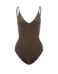 Olivia - Seamless Everyday Bodysuit – Snap Closure & Adjustable Straps
