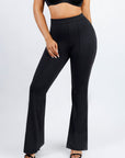 Theresa Flare Pants – High-Waisted Tummy Control Pants with Built-In Shapewear