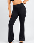 Theresa Flare Pants – High-Waisted Tummy Control Pants with Built-In Shapewear