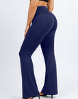 Theresa Flare Pants – High-Waisted Tummy Control Pants with Built-In Shapewear