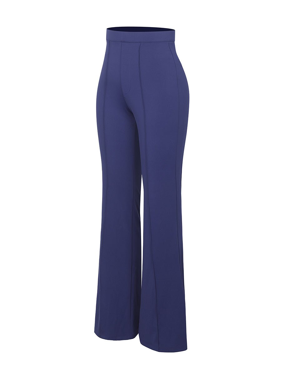 Theresa Flare Pants – High-Waisted Tummy Control Pants with Built-In Shapewear