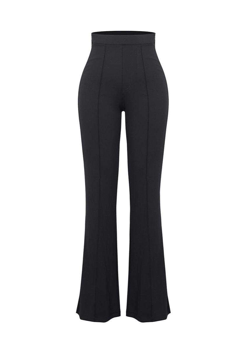 Theresa Flare Pants – High-Waisted Tummy Control Pants with Built-In Shapewear