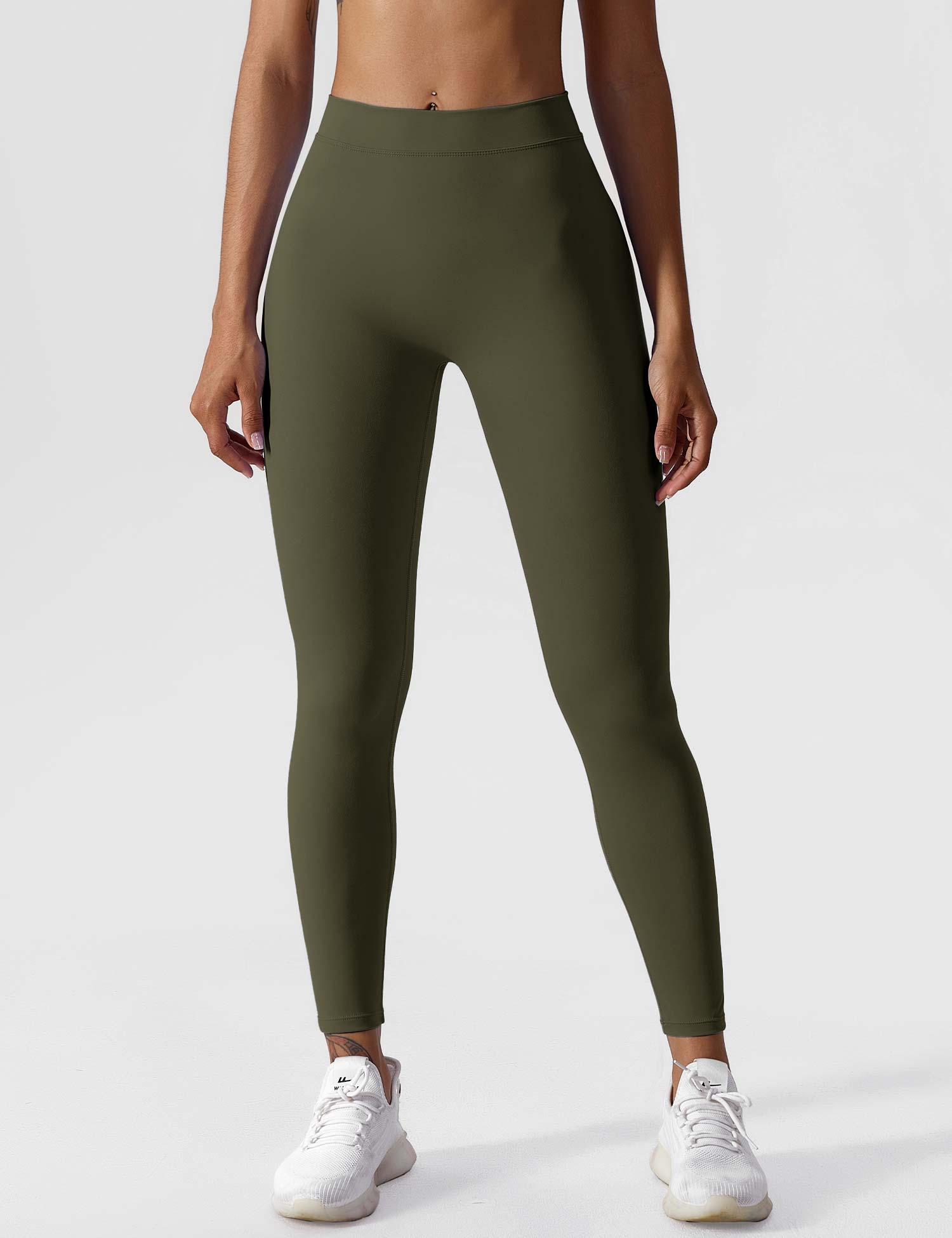 Scrunch-Detail Seamless Sculpting Leggings