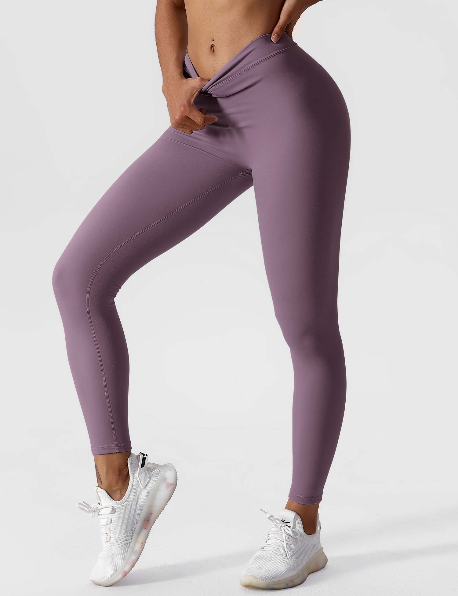 Scrunch-Detail Seamless Sculpting Leggings