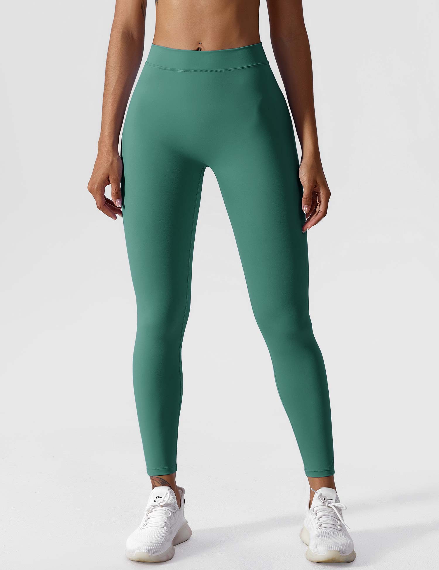 Scrunch-Detail Seamless Sculpting Leggings