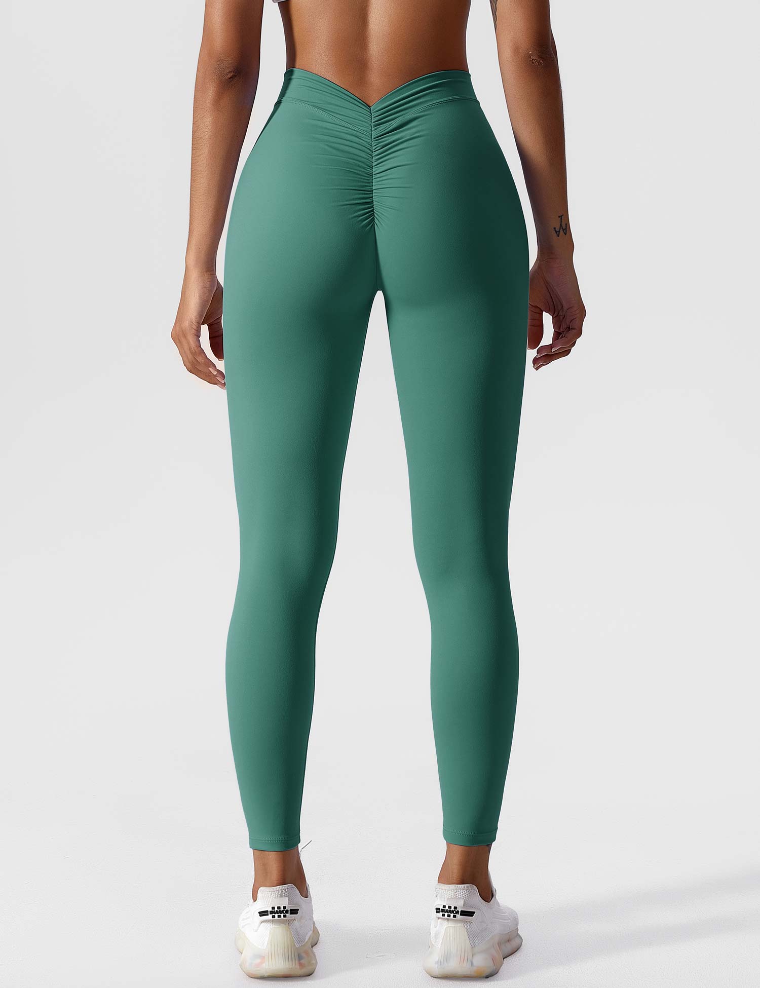 Scrunch-Detail Seamless Sculpting Leggings