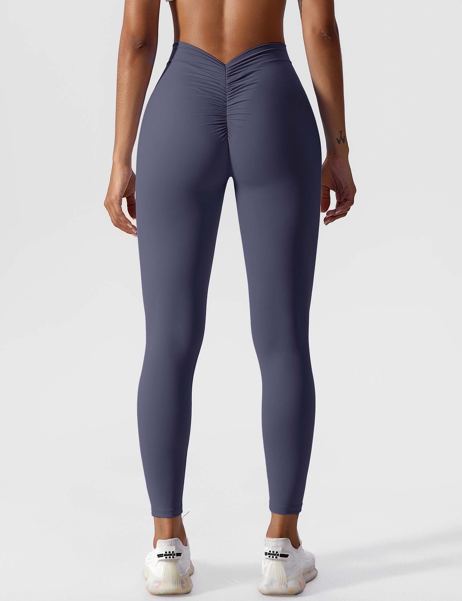 Scrunch-Detail Seamless Sculpting Leggings