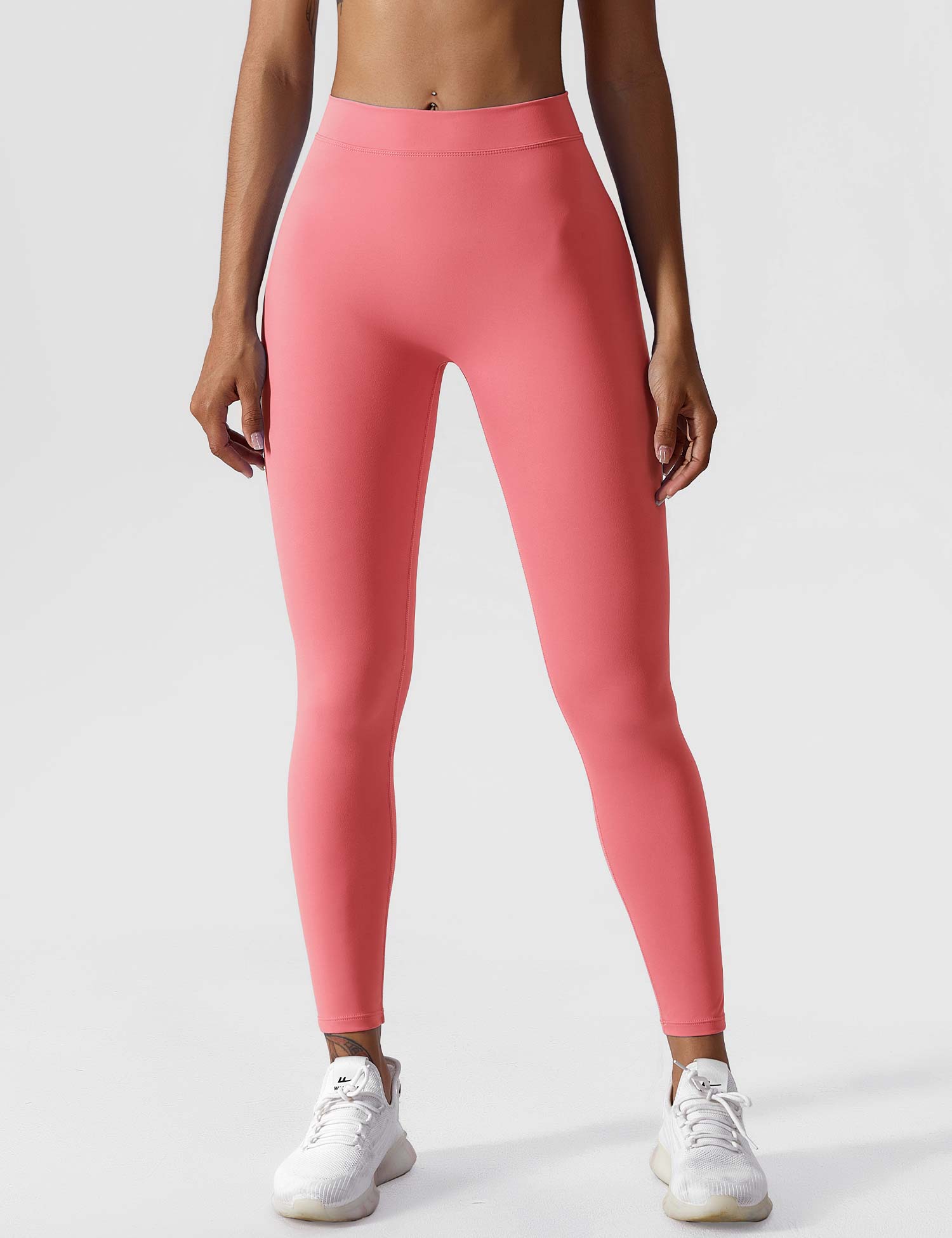 Scrunch-Detail Seamless Sculpting Leggings