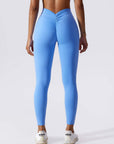 Scrunch-Detail Seamless Sculpting Leggings