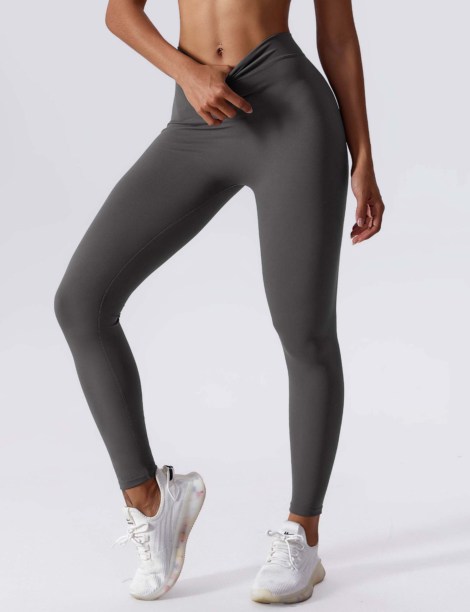 Scrunch-Detail Seamless Sculpting Leggings
