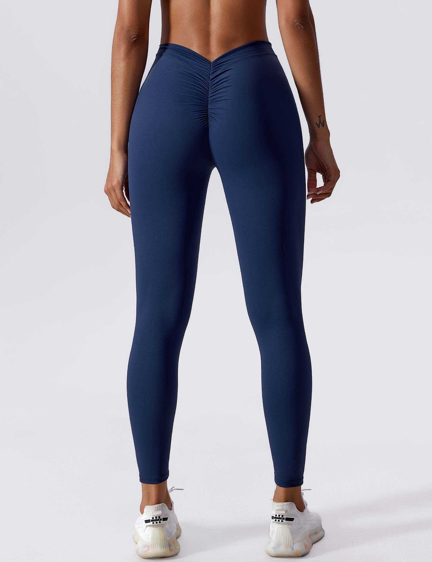 Scrunch-Detail Seamless Sculpting Leggings