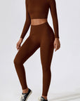 Ribbed Seamless Sculpting Long-Sleeve Set