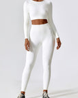 Ribbed Seamless Sculpting Long-Sleeve Set