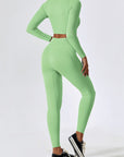 Ribbed Seamless Sculpting Long-Sleeve Set