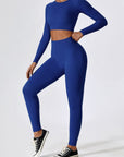 Ribbed Seamless Sculpting Long-Sleeve Set