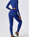 Ribbed Seamless Sculpting Long-Sleeve Set